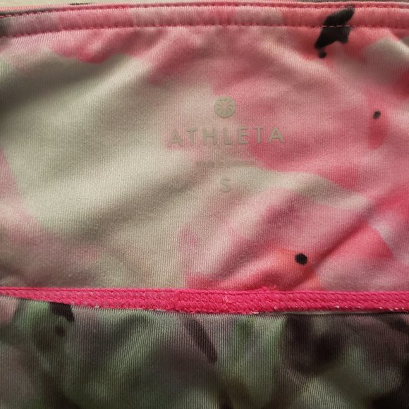 ATHLETA Fitted Leg Multi Color Capri Yoga Pants SZ S - Picture 7 of 14
